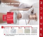 Koronafúró Strend Pro Premium DCB11, 50 mm, M14, koronafúró, gyémánt, professzionális