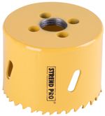 Lyukfúró Strend Pro BHS44, 60 mm, M3 Bi-metal, fém lyukfúró, fűrész típusú