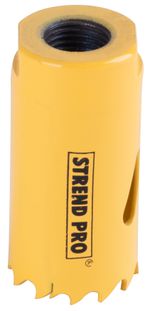 Hole Saw Strend Pro BHS44, 25 mm, M3 Bi-metal, for metal, saw-type