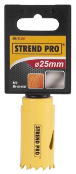 Lyukfúró Strend Pro BHS44, 25 mm, M3 Bi-metal, fém lyukfúró, fűrész típusú