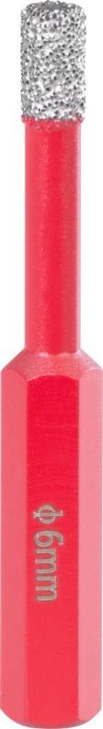 Koronafúró Strend Pro Premium DCB12, 6 mm, HEX szár, koronafúró, gyémánt, professzionális