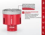 Core Drill Strend Pro Premium DCB11, 55 mm, M14, diamond, professional