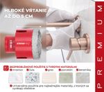 Core Drill Strend Pro Premium DCB11, 55 mm, M14, diamond, professional