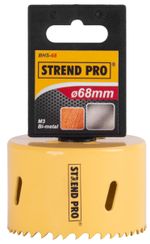 Lyukfúró Strend Pro BHS44, 68 mm, M3 Bi-metal, fém lyukfúró, fűrész típusú
