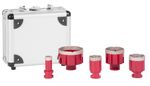 Hole Saw Set Strend Pro Premium, DCB11S5, 20-35-45-55-72 mm, M14, diamond, core bits, professional