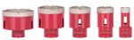 Hole Saw Set Strend Pro Premium, DCB11S5, 20-35-45-55-72 mm, M14, diamond, core bits, professional