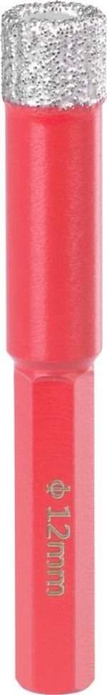 Koronafúró Strend Pro Premium DCB12, 12 mm, HEX szár, koronafúró, gyémánt, professzionális