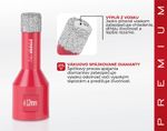 Core Drill Strend Pro Premium DCB11, 12 mm, M14, HD, diamond, professional