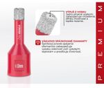 Koronafúró Strend Pro Premium DCB11, 10 mm, M14, HD, koronafúró, gyémánt, professzionális