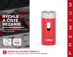 Core Drill Strend Pro Premium DCB11, 28 mm, M14, diamond, professional