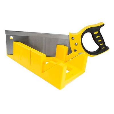 Miter Box Strend Pro MBOX-84, 300 mm, plastic, with saw