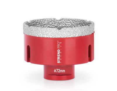 Core Drill Strend Pro Premium DCB11, 72 mm, M14, diamond, professional
