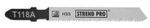 Jigsaw Blade Strend Pro T118A, 77 mm, 21T, for metal, pack of 5 pcs