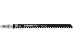 Fűrészlap Strend Pro T311D, szúrófűrészhez, 132 mm, 6 fog, fához, csomag 5 db