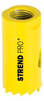 Hole Saw Strend Pro BHS44, 22 mm, M3 Bi-metal, for metal, saw-type