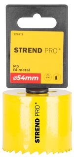 Lyukfúró Strend Pro BHS44, 54 mm, M3 Bi-metal, fém lyukfúró, fűrész típusú