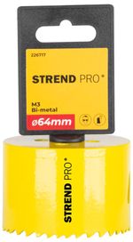 Hole Saw Strend Pro BHS44, 64 mm, M3 Bi-metal, for metal, saw-type
