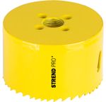 Lyukfúró Strend Pro BHS44, 73 mm, M3 Bi-metal, fém lyukfúró, fűrész típusú