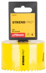 Lyukfúró Strend Pro BHS44, 73 mm, M3 Bi-metal, fém lyukfúró, fűrész típusú