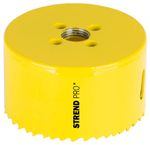 Hole Saw Strend Pro BHS44, 76 mm, M3 Bi-metal, for metal, saw-type
