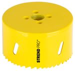Lyukfúró Strend Pro BHS44, 80 mm, M3 Bi-metal, fém lyukfúró, fűrész típusú