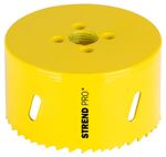 Lyukfúró Strend Pro BHS44, 80 mm, M3 Bi-metal, fém lyukfúró, fűrész típusú