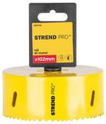 Lyukfúró Strend Pro BHS44, 102 mm, M3 Bi-metal, fém lyukfúró, fűrész típusú