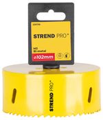 Lyukfúró Strend Pro BHS44, 102 mm, M3 Bi-metal, fém lyukfúró, fűrész típusú