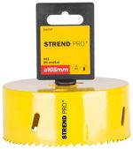 Lyukfúró Strend Pro BHS44, 105 mm, M3 Bi-metal, fém lyukfúró, fűrész típusú