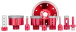 Hole Saw Set Strend Pro Premium, 6-8-10-20-35-50-68 mm, adapter, hole enlarging cutter, disc, M14, d