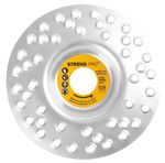 Tárcsa Strend Pro, 125 mm, facsiszoló, furatokkal, sarokcsiszolóhoz