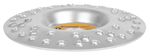 Disc Strend Pro, 125 mm, grinding, for wood, with holes, for angle grinder