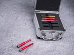 Dry diamond drill set Strend Pro Premium, 6-8-10-12 mm, HEX, 6 mm, glass drill bit, diamond core hol