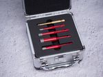 Hole Saw Set Strend Pro Premium, 6-8-10-12 mm, HEX, 6 mm diamond glass drill bit, core bits, profess
