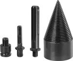 Splitting Cone Strend Pro, 60 mm, 3x adapter, for wood