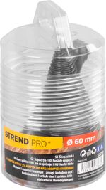 Tŕň Strend Pro, štiepací klin, kužeľ, 60 mm, 3x adaptér, na drevo