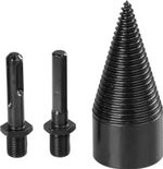 Hasítóék Strend Pro, kúp, 42 mm, HEX 1/2" és SDS+ adapterekkel, fához