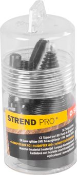 Hasítóék Strend Pro, kúp, 50 mm, 3x adapterrel, fához