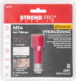 Koronafúró Strend Pro Premium DCB11, 14 mm, M14, HD, koronafúró, gyémánt, professzionális