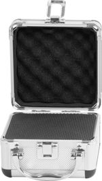 Case Strend Pro Premium DCB11, for diamond cutters, small, aluminum, empty, 14.5x16x9.6 cm
