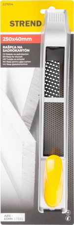 Reszelő Strend Pro RPW-511, 250x40 mm, gipszkartonhoz