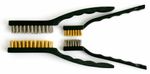 Wire Brush Strend Pro BWS 378, 4-piece set, 2x175 mm, 2x225 mm