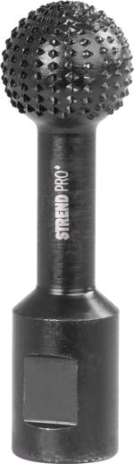 Reszelő Strend Pro RSP41, fához, 30 mm, sarokcsiszolóhoz, gömb alakú, fekete