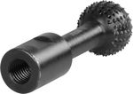 Rasp Strend Pro RSP41, for wood, 30 mm, for angle grinder, spherical, black