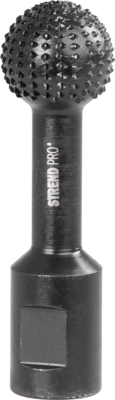 Rasp Strend Pro RSP41, for wood, 30 mm, for angle grinder, spherical, black
