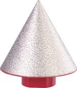 Milling cutter Strend Pro Premium DCB14, 0-50 mm, M14, crown, sharp cone, diamond, professional