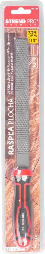 Reszelő Strend Pro Premium ComfortGrip DL650, 325 mm, lapos