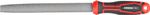 Reszelő Strend Pro Premium ComfortGrip DL651, 325 mm, félkör
