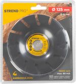 Kotúč Strend Pro, rašpľový, 125 mm, na drevo, do uhlovej brúsky