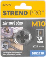 Očko Strend Pro, závitové, M10x1,5 mm, metrický závit priemer 25 mm, DIN223B